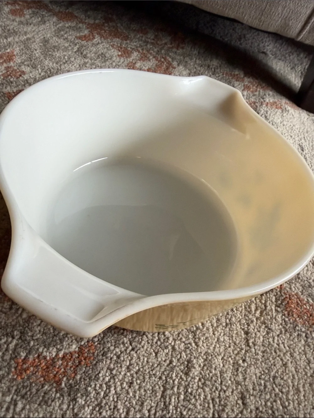 RARE Vintage Pyrex Shenandoah Pattern 1970s 2.5Qt Casserole Dish (No Lid)